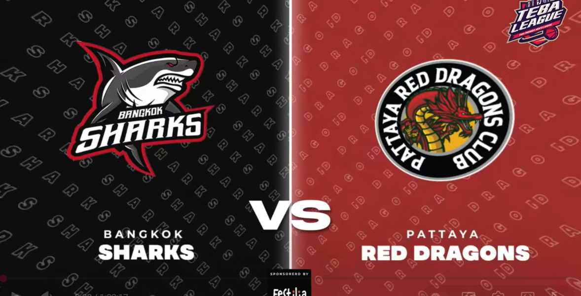 Teba League Thailand 2025 (Bangkok Sharks VS Pattaya Red Dragons Dec 20th 2025)